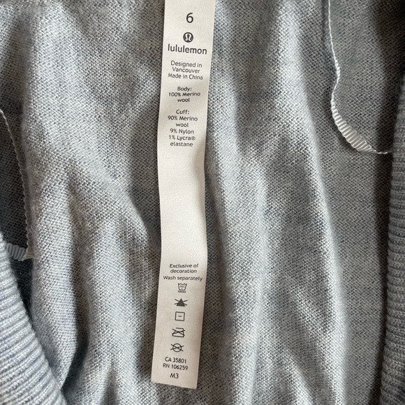 Lululemon cardigan/wrap - Picture 5 of 6